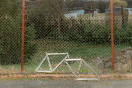 I A W – steel sculpture by Marcel Hiller, photograph by Neven Allgeier Marcel Hiller