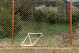 I A W – steel sculpture by Marcel Hiller, photograph by Neven Allgeier Marcel Hiller