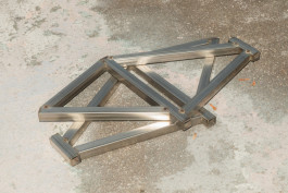 I A W – steel sculpture by Marcel Hiller, photograph by Neven Allgeier Marcel Hiller