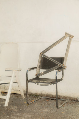 I A W – steel sculpture by Marcel Hiller, photograph by Neven Allgeier Marcel Hiller