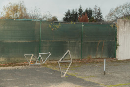 I A W – steel sculpture by Marcel Hiller, photograph by Neven Allgeier Marcel Hiller