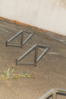 I A W – steel sculpture by Marcel Hiller, photograph by Neven Allgeier Marcel Hiller