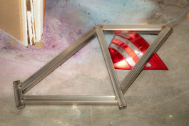 I A W – steel sculpture by Marcel Hiller, photograph by Neven Allgeier Marcel Hiller