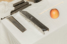 I A W – steel sculpture by Marcel Hiller, photograph by Neven Allgeier Marcel Hiller